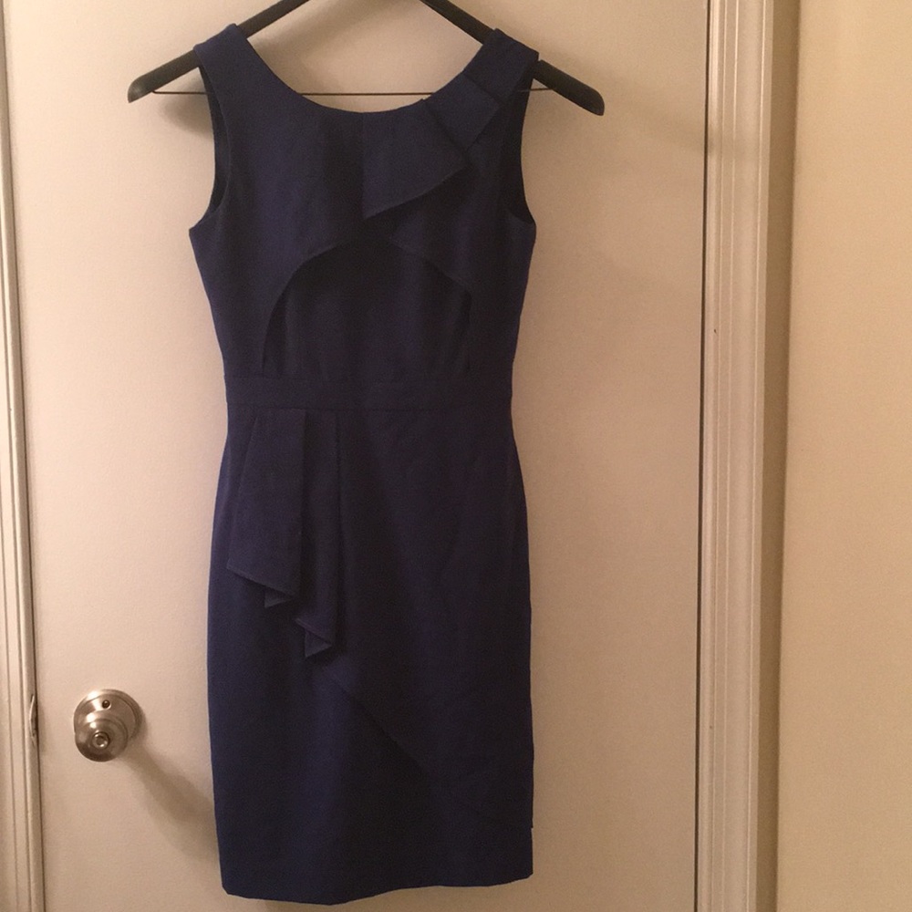Bcbg NWT size 0 navy cocktail dress